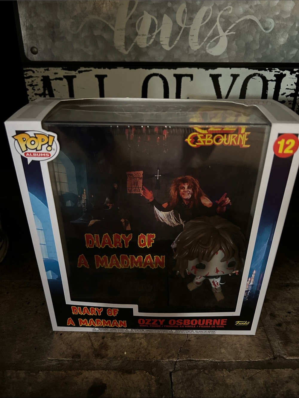 Funko Ozzy Osbourne Pop! Vinyl - Black, Brown, Red
